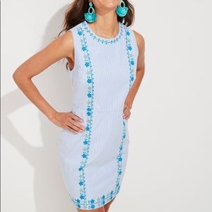 VINEYARD VINES  🐳 Pop Embroidered Shift Dress